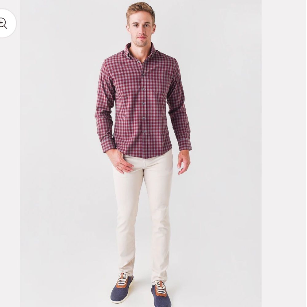MIZZEN+MAIN in Men's City Flannel L NWOT